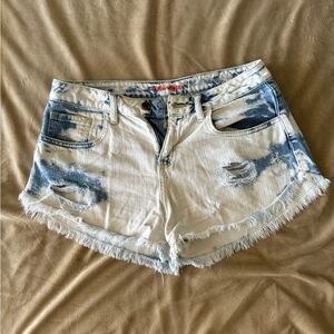 Refuge Distressed Jean Shorts